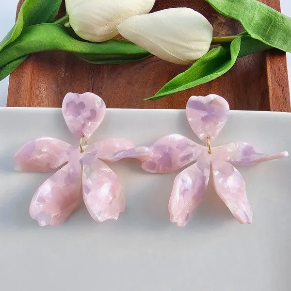 Jasmine Earrings - Ballet Slipper