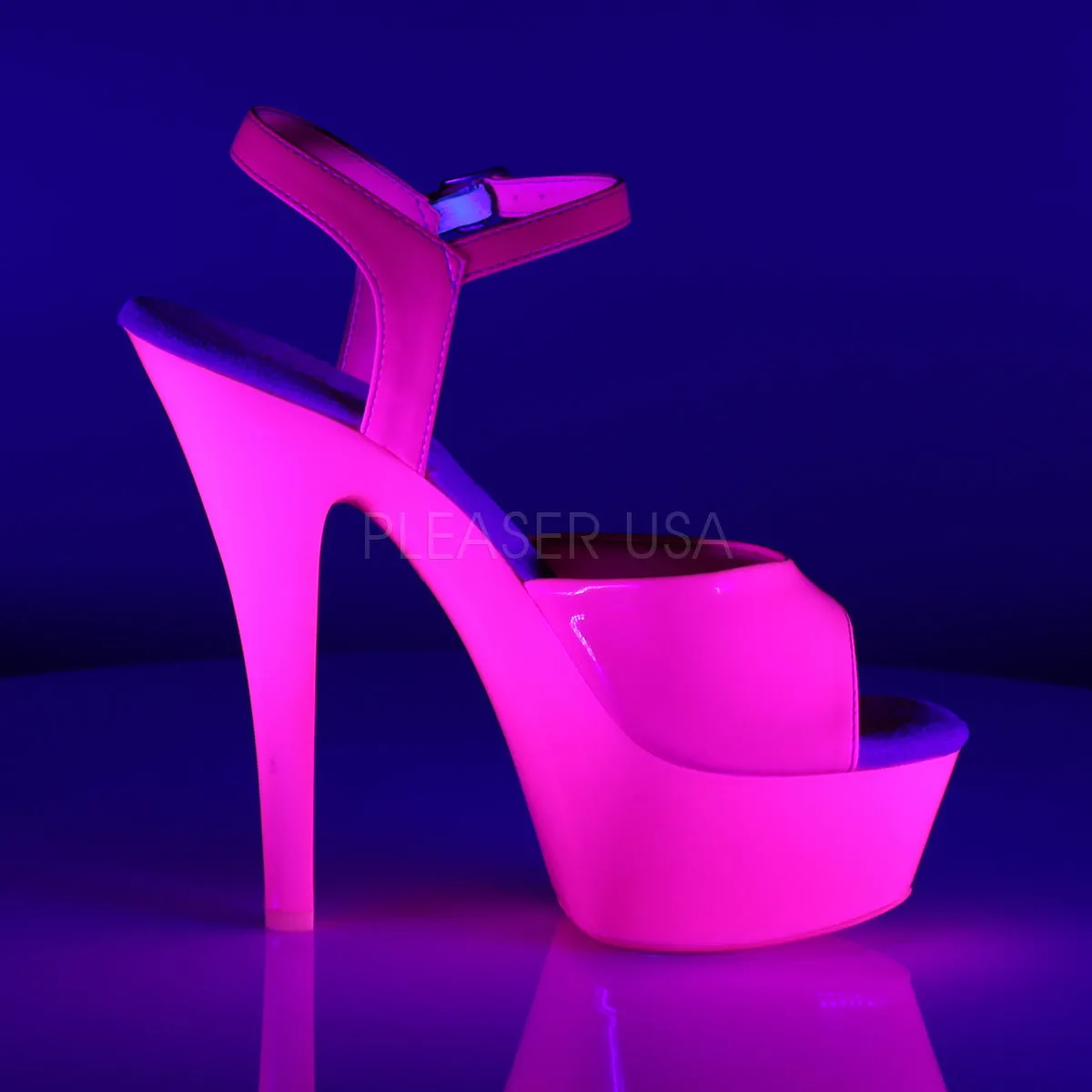 KISS-209UV  Neon Hot Pink/Hot Pink
