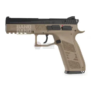 KJ Works CZ P-09 Duty (ASG Licensed) Gas Version - TAN