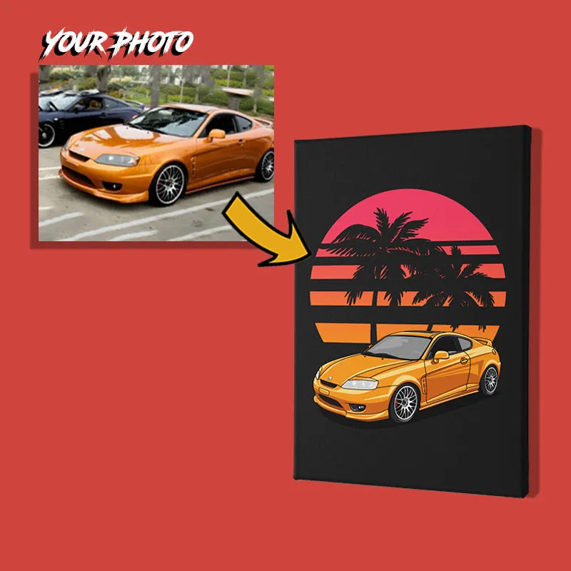 Korean Cars | Custom Print | Canvas