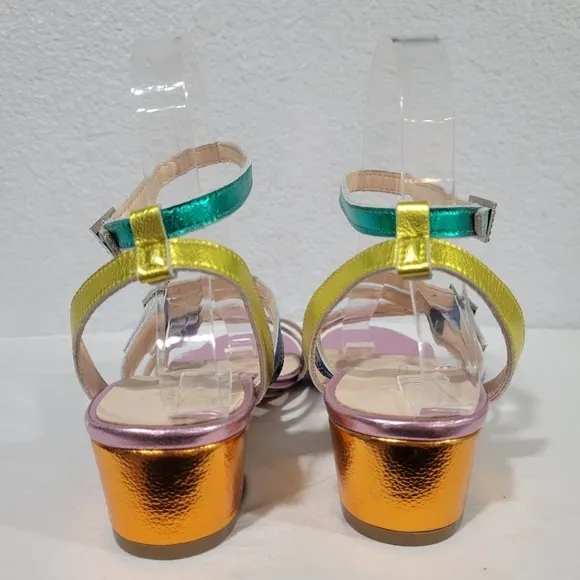 KURT GEIGER LONDON Girls' Mini Piera Sandals. SZ 5