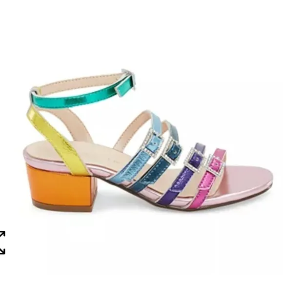 KURT GEIGER LONDON Girls' Mini Piera Sandals. SZ 5
