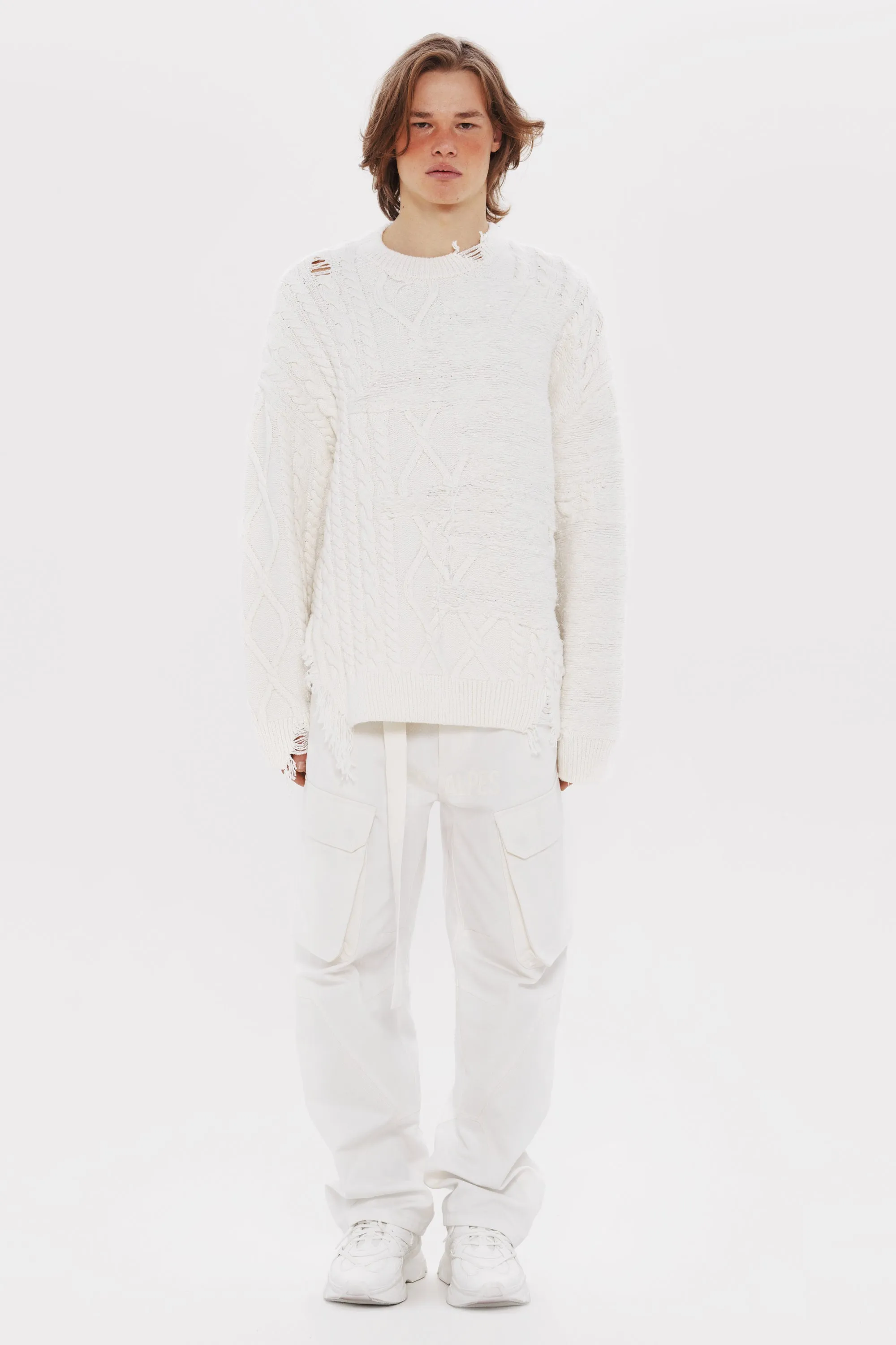 LAPOO Knitted Sweater