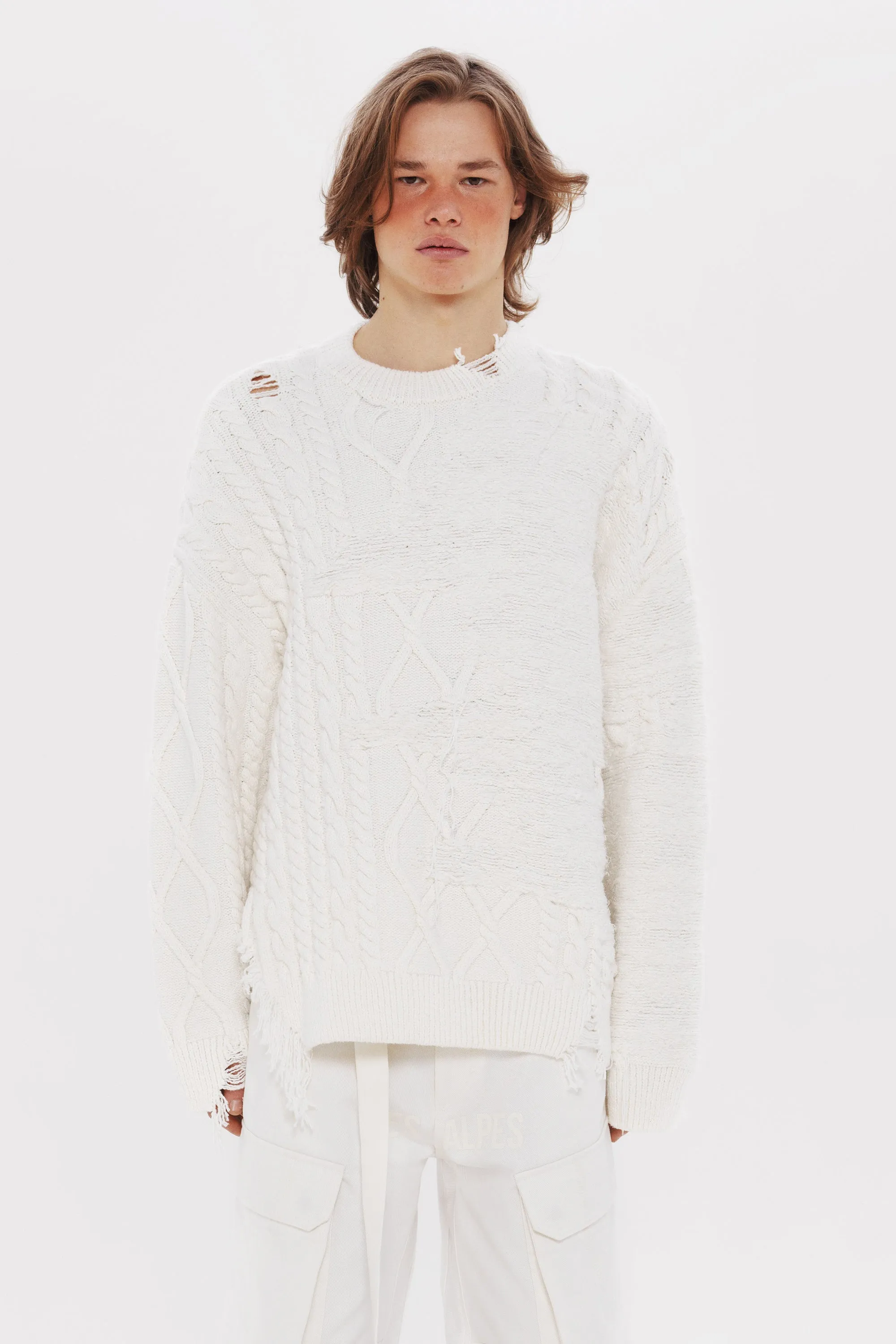 LAPOO Knitted Sweater