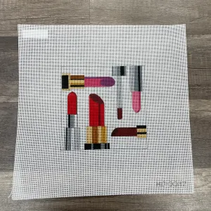 LIPSTICKS Painted Canvas by Raymond Crawford