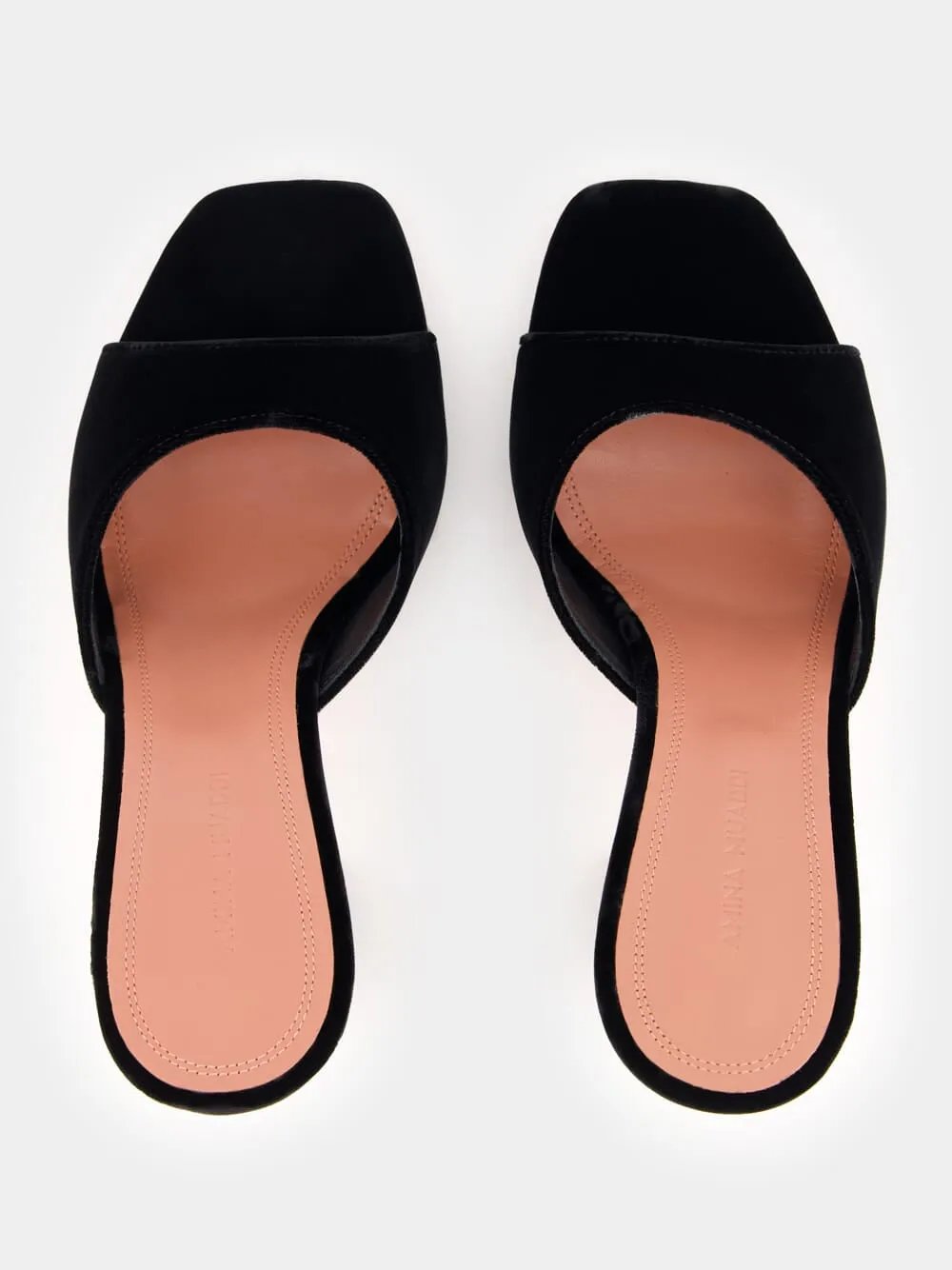 Lupita Velvet Mules 95mm