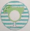 Margarita Monogram Round