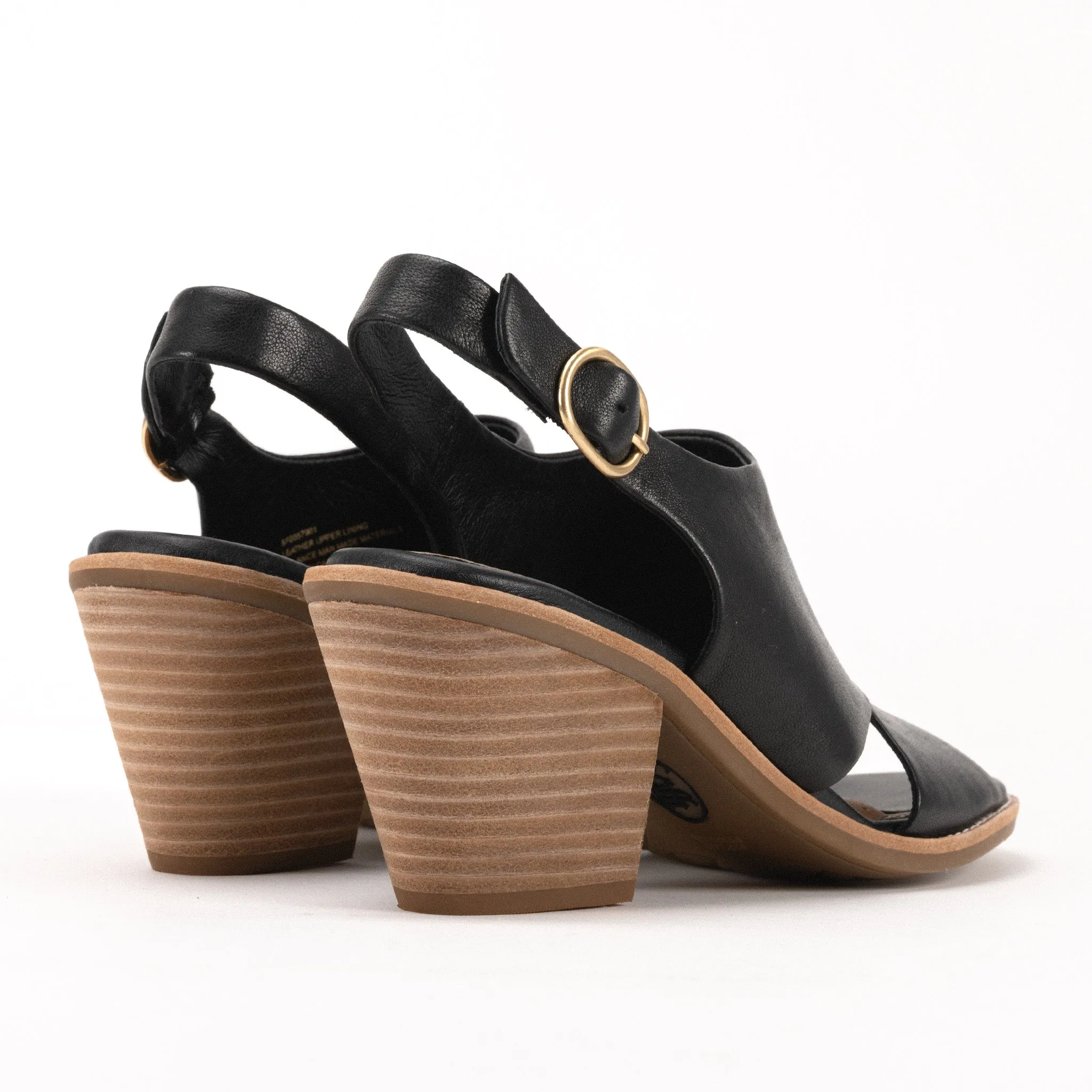 MENDI - BLACK - LEATHER