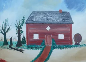 Moms little red house