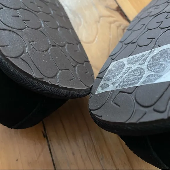 NEW MEN UGG SCUFF ROMEO II SLIPPERS BLACK