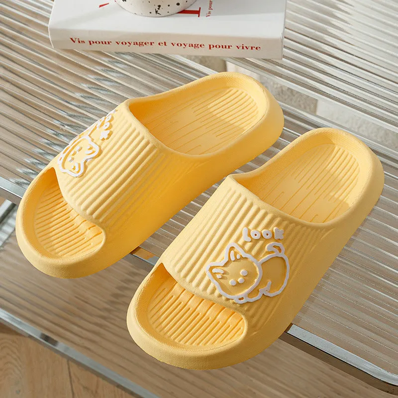 Non-Slip Cute Cat Slippers