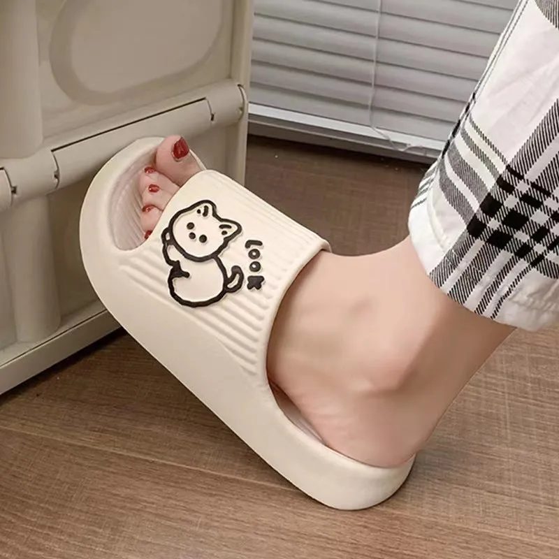 Non-Slip Cute Cat Slippers