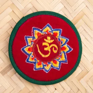 Ohm Knitted Singing Bowl Round Cushion