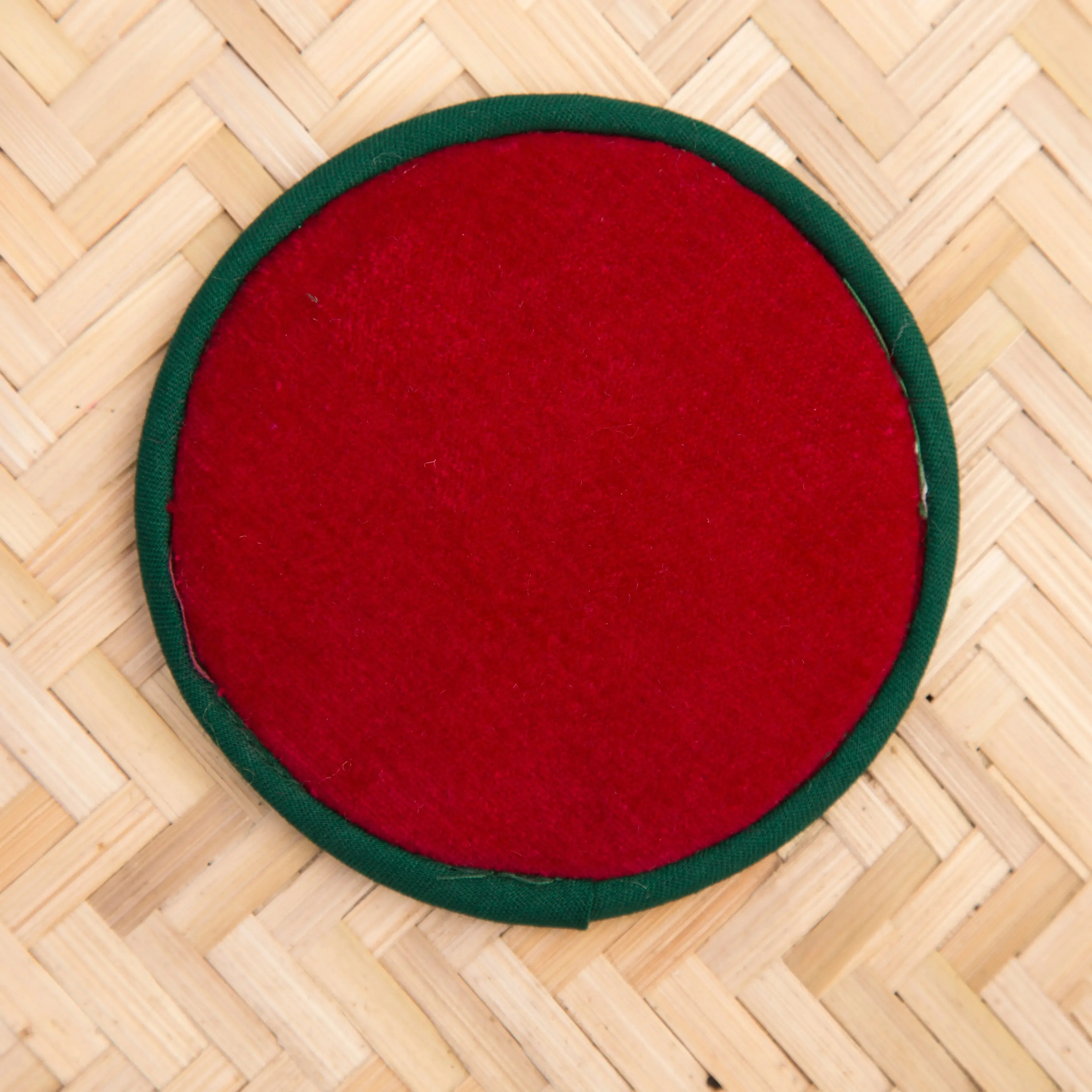 Ohm Knitted Singing Bowl Round Cushion