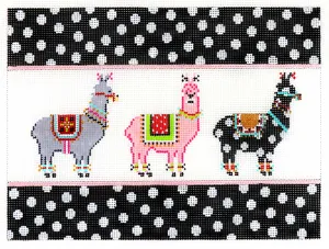 PG-490 Glam o llama with Polka Dots