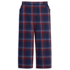 Plaid Faux Zip Pant -- Calvary Plaid