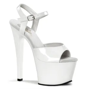 Pleaser Sky 309 White