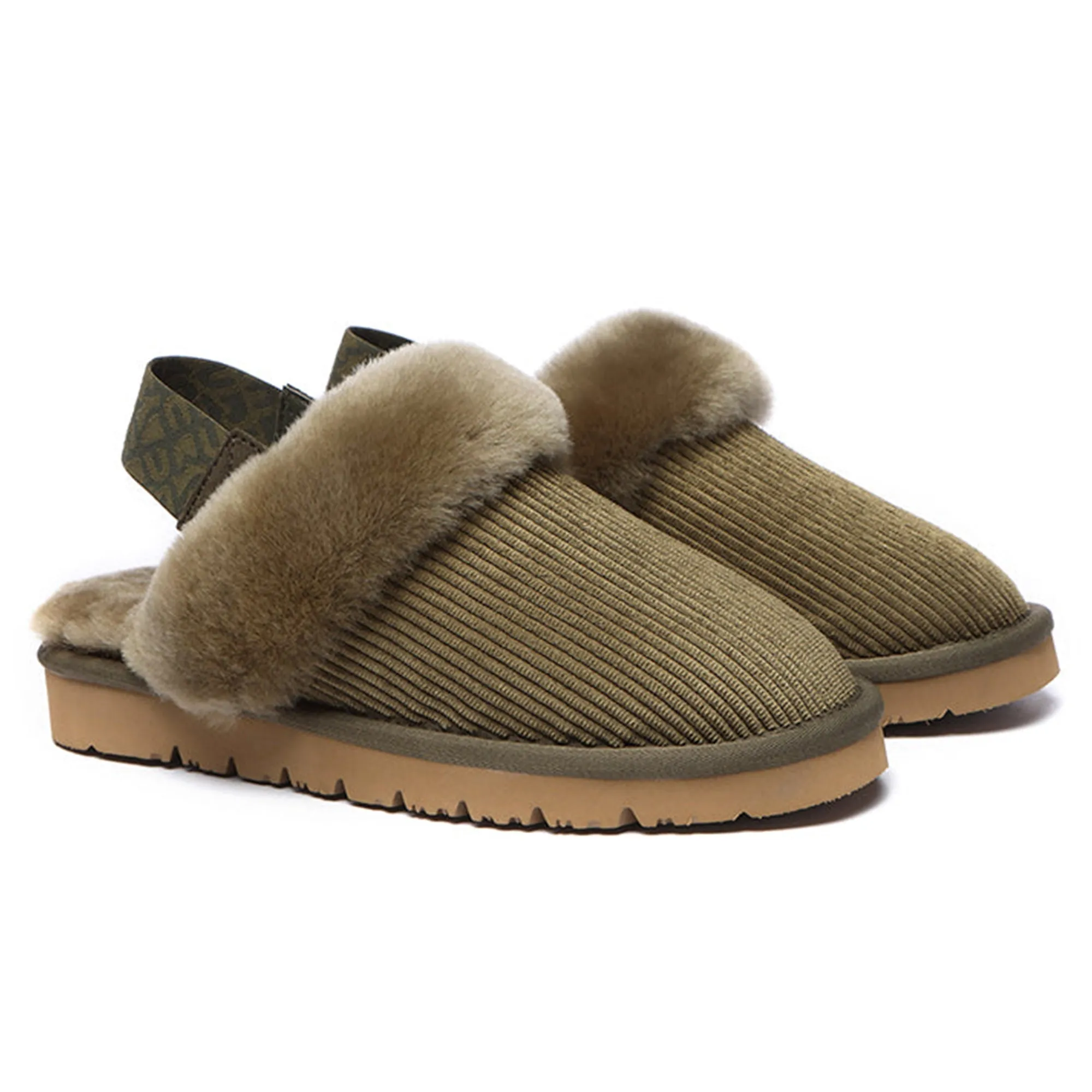 Premium Comfort Sole Vintage Slingback Slipper