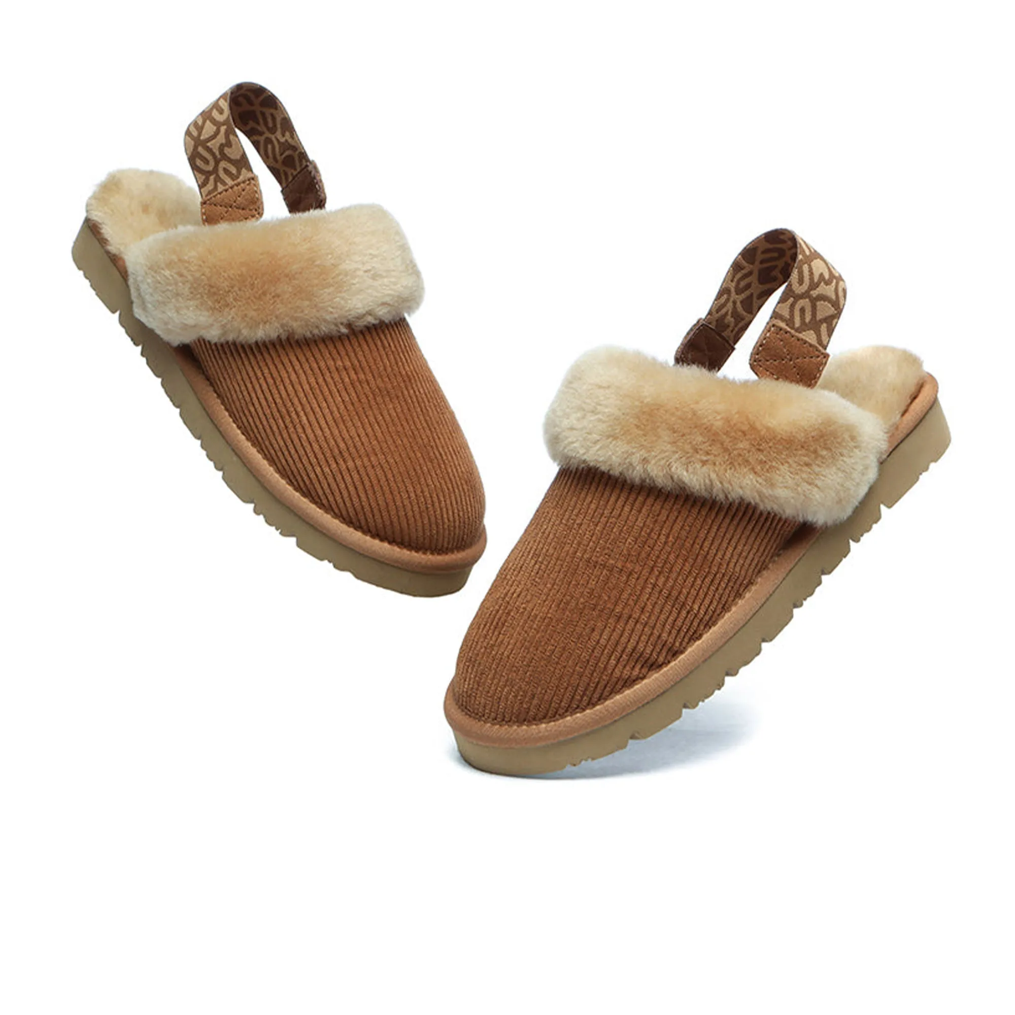 Premium Comfort Sole Vintage Slingback Slipper