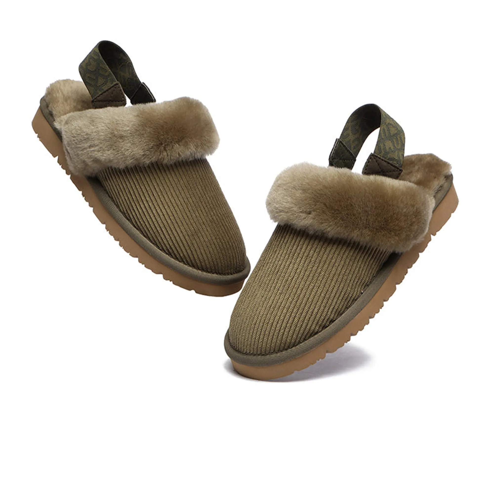 Premium Comfort Sole Vintage Slingback Slipper