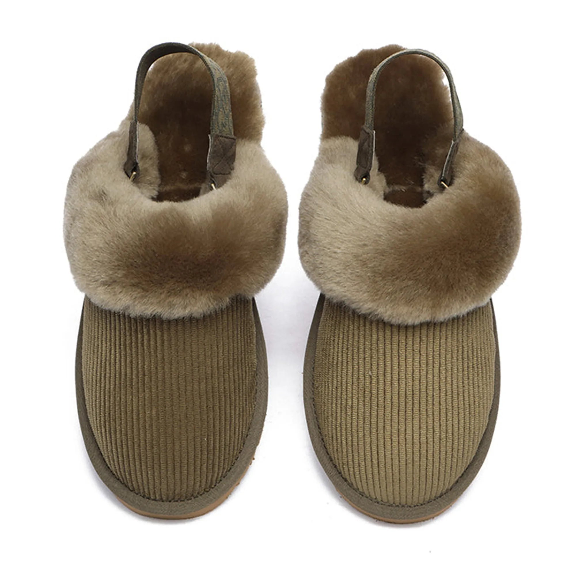 Premium Comfort Sole Vintage Slingback Slipper