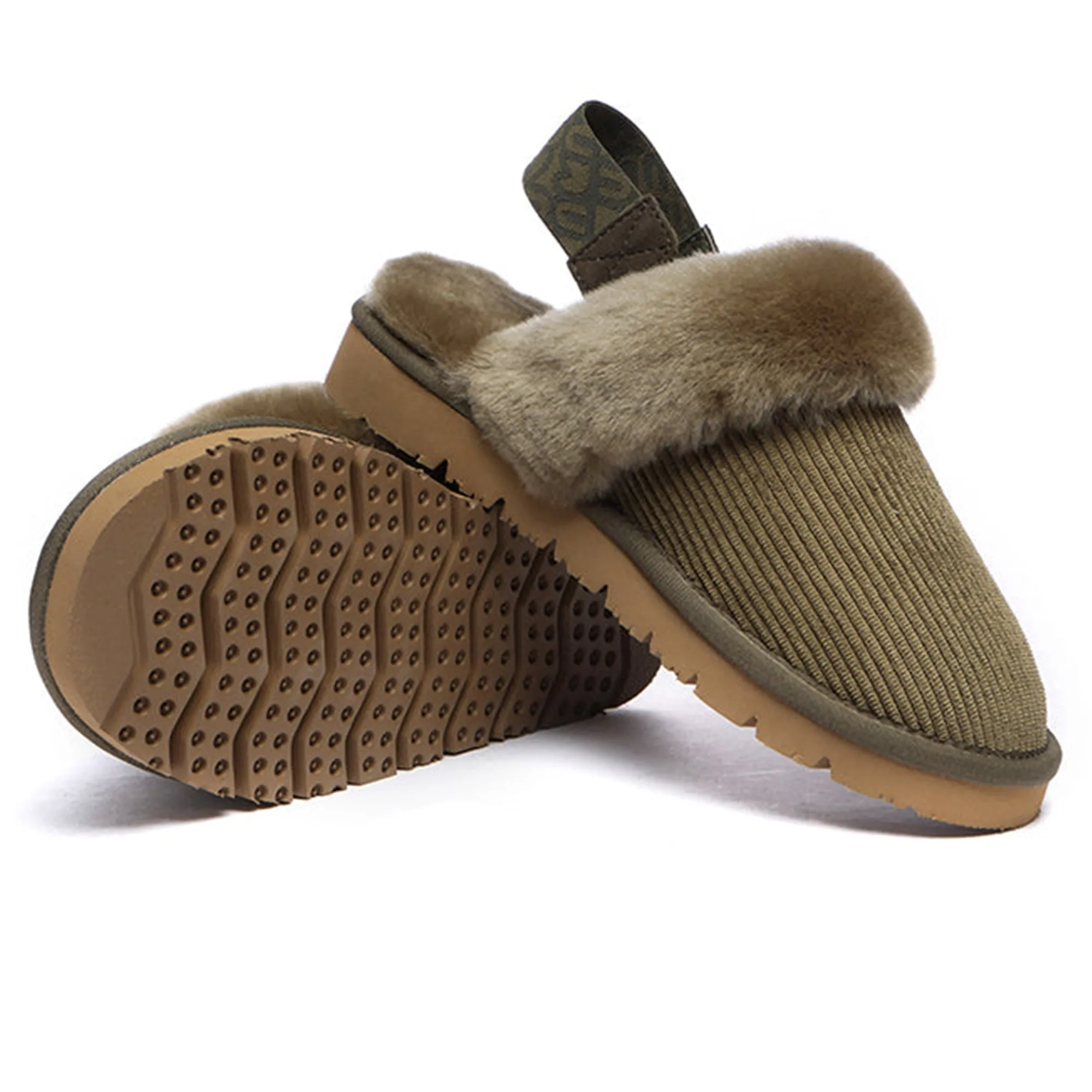 Premium Comfort Sole Vintage Slingback Slipper