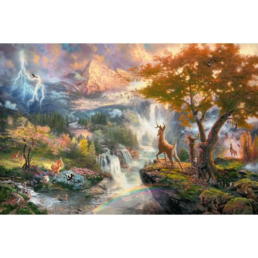 Puzzle 1000 piese - Disney, Bambi