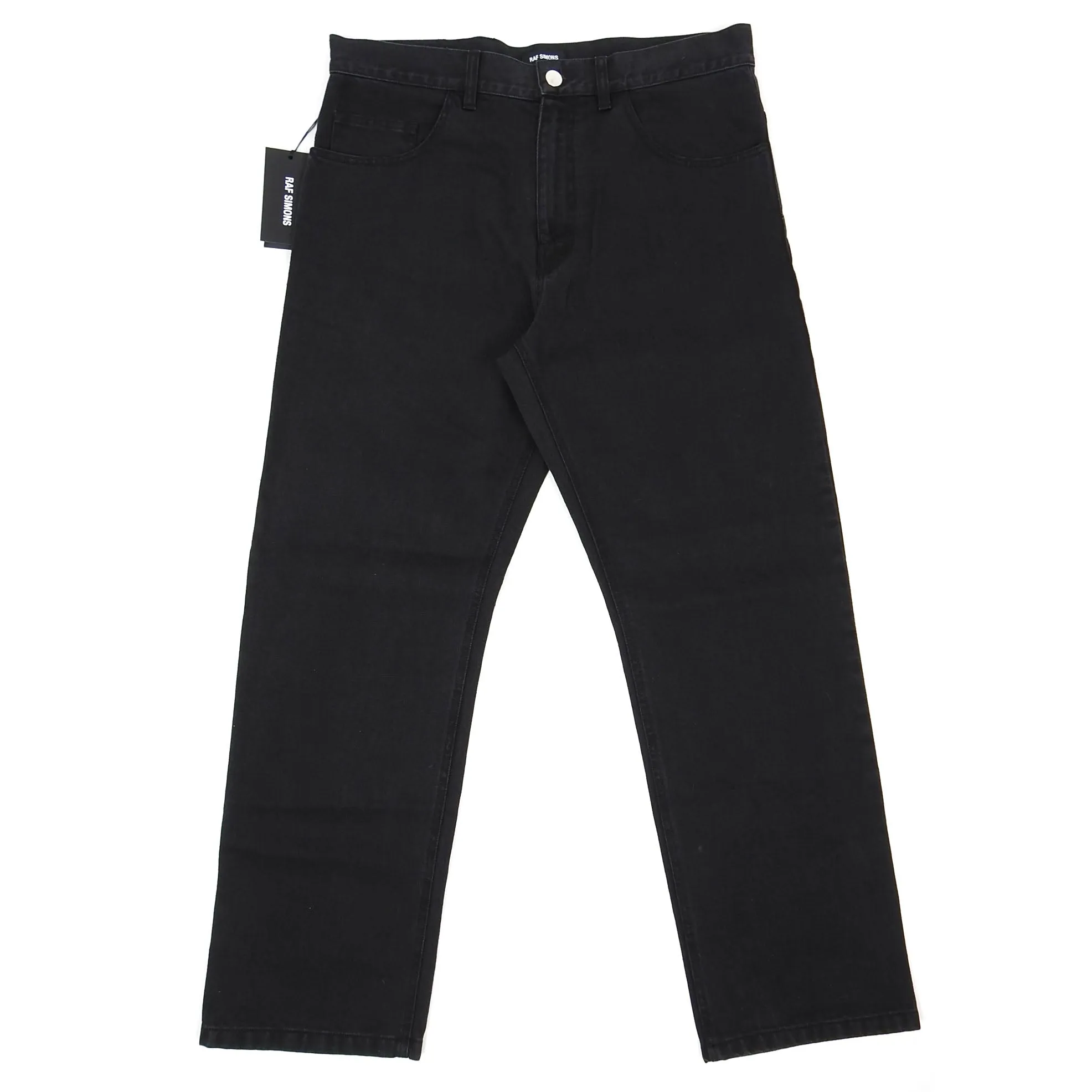 Raf Simons SS17 Black Low Crotch Jeans Size 32