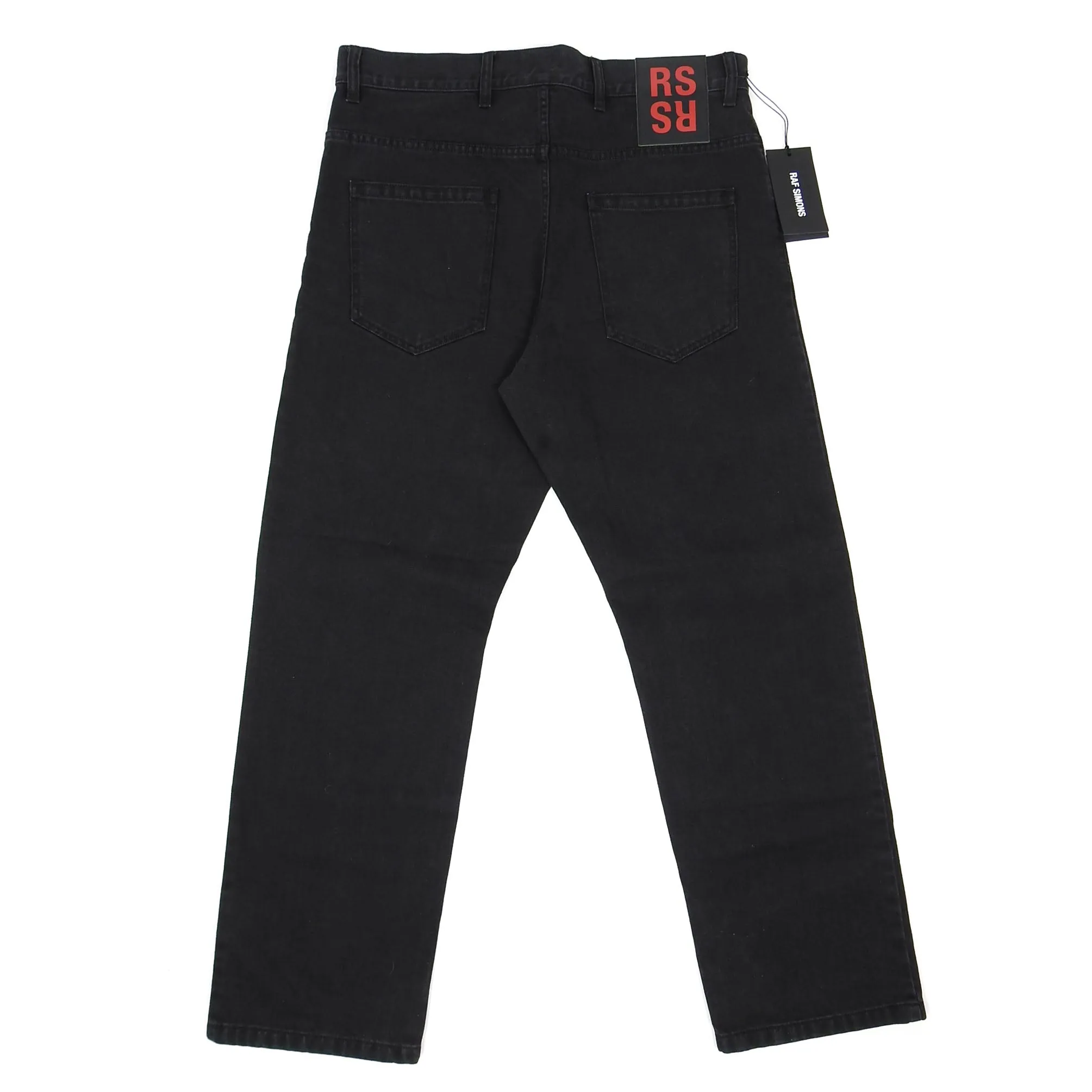 Raf Simons SS17 Black Low Crotch Jeans Size 32