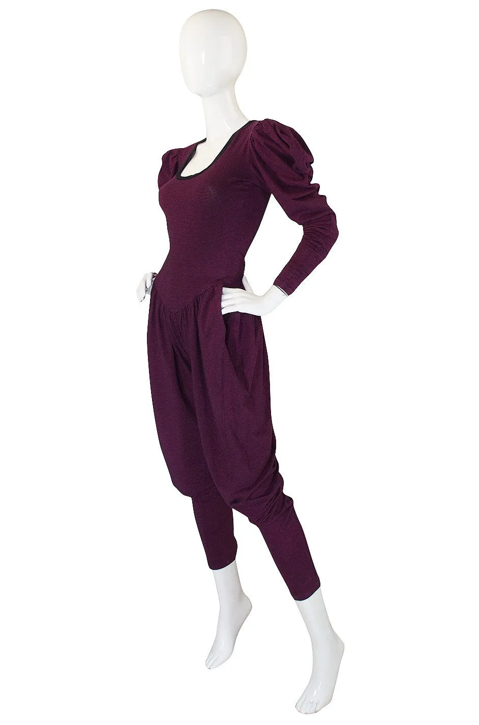 Rare 1980s Betsey Johnson Punk Label Jumpsuit