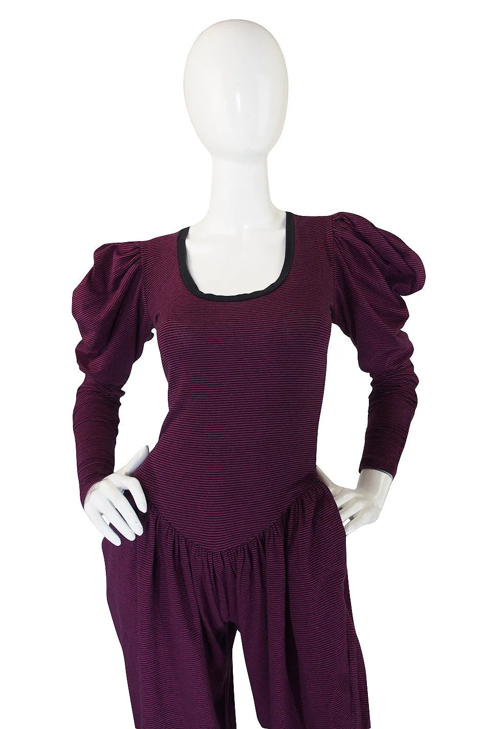 Rare 1980s Betsey Johnson Punk Label Jumpsuit