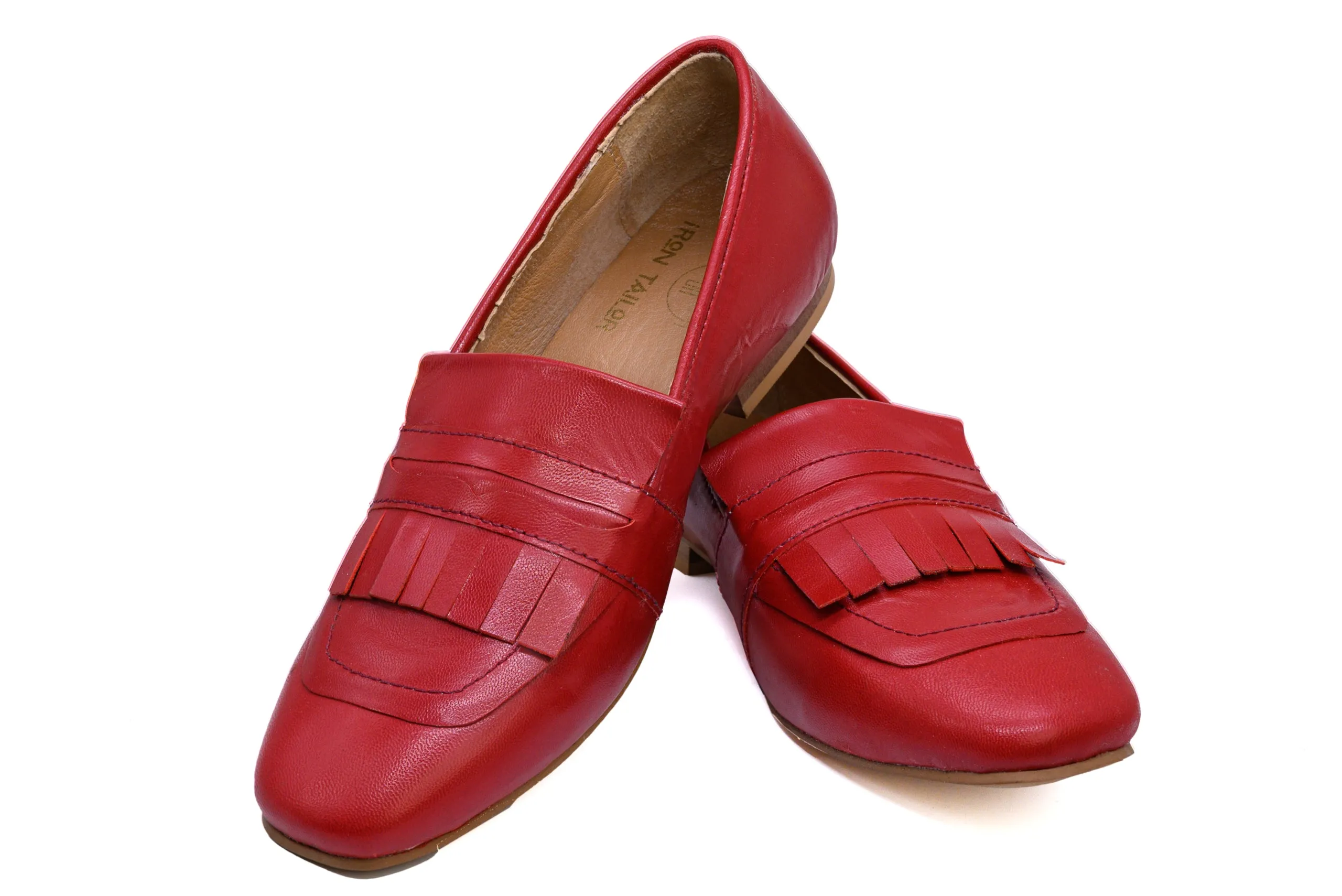 Red Flair Leather Loafer