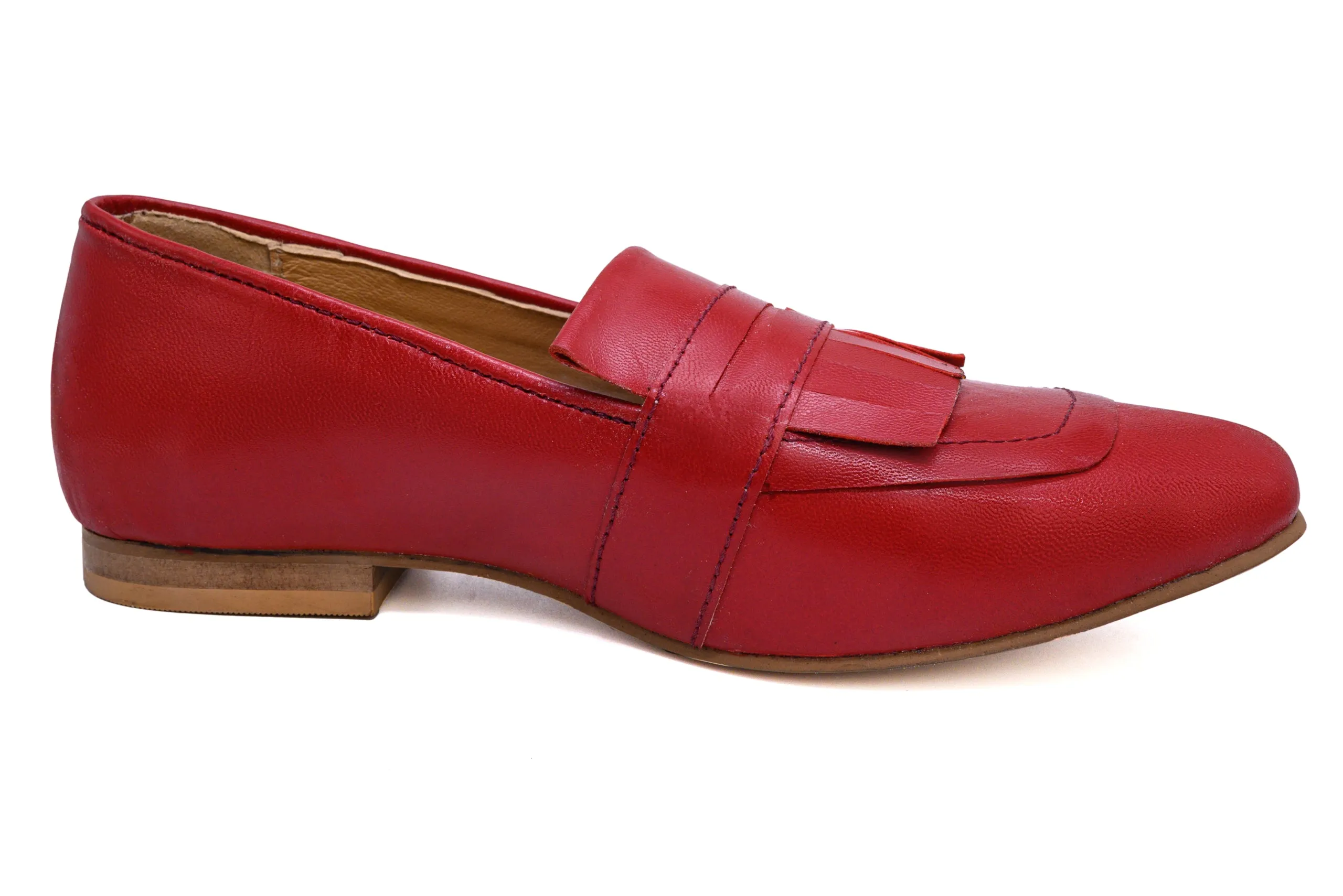 Red Flair Leather Loafer