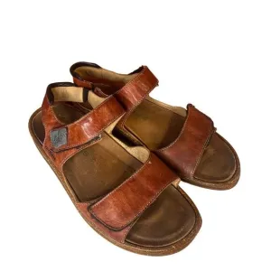 Red Velcro NWOT Mobils Sandals 8.5