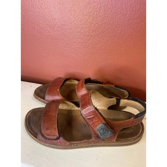 Red Velcro NWOT Mobils Sandals 8.5