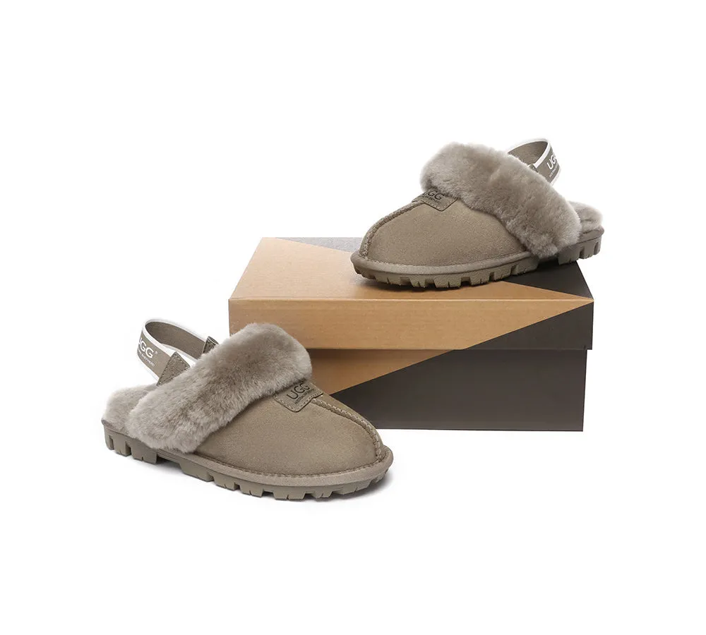 Removable Strap Slingback Slippers Suzie ll