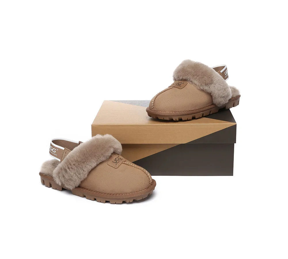 Removable Strap Slingback Slippers Suzie ll