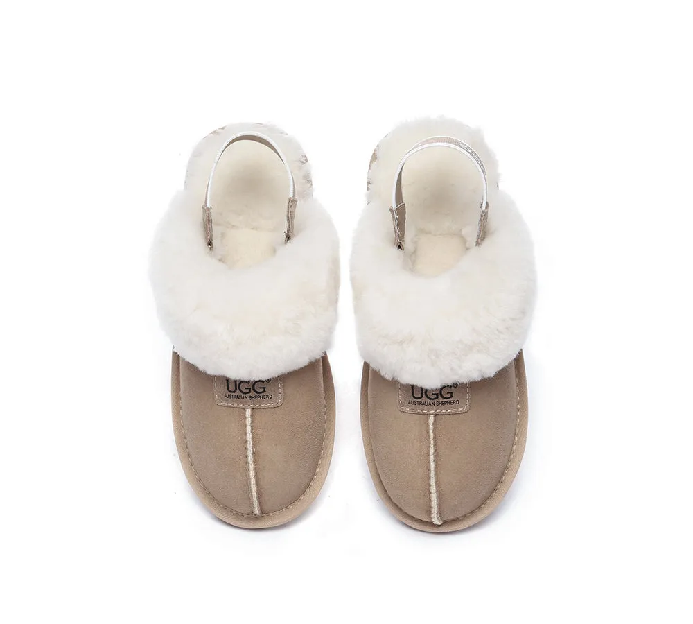 Removable Strap Slingback Slippers Suzie ll