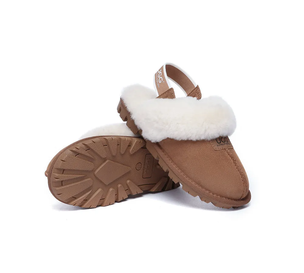 Removable Strap Slingback Slippers Suzie ll