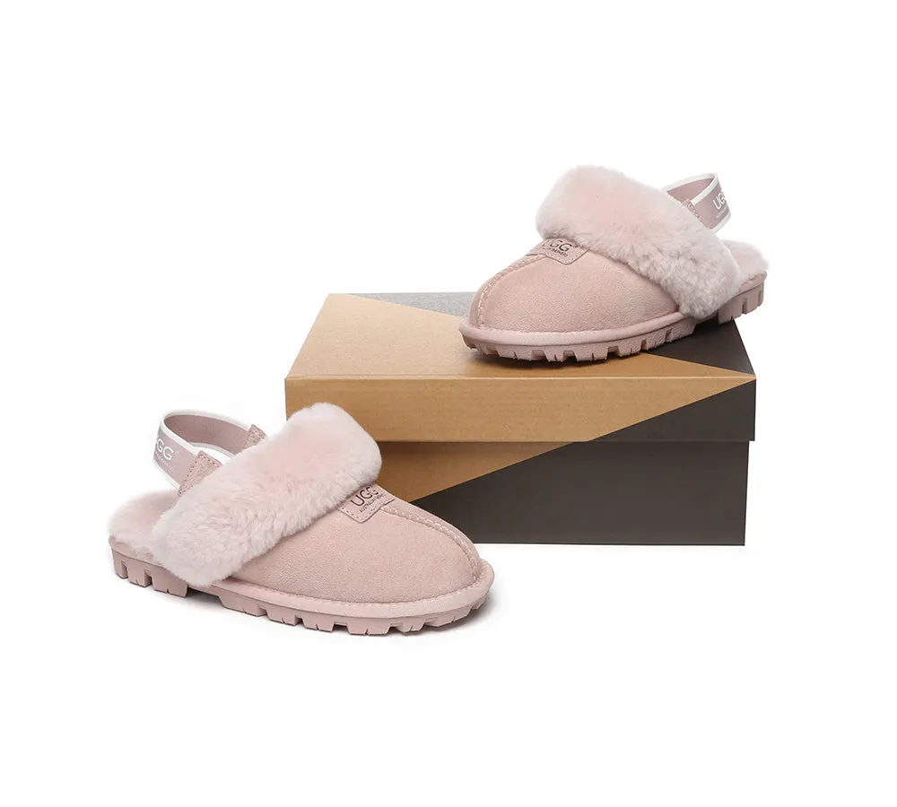 Removable Strap Slingback Slippers Suzie ll