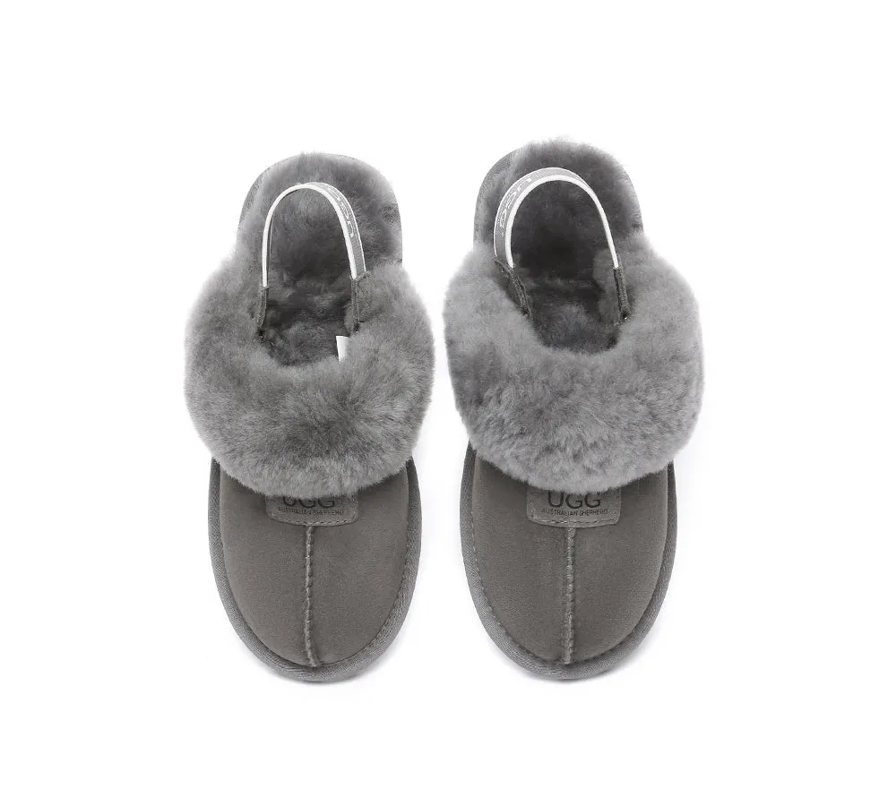 Removable Strap Slingback Slippers Suzie ll