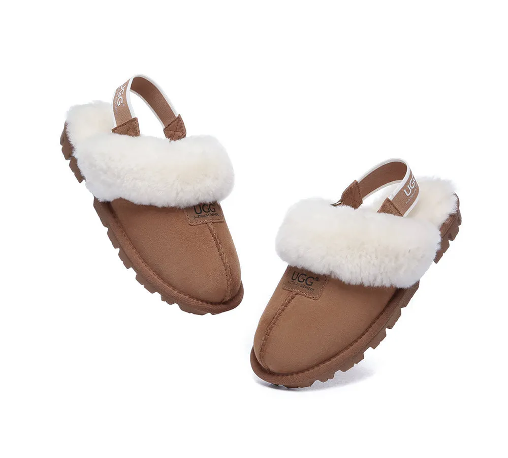 Removable Strap Slingback Slippers Suzie ll