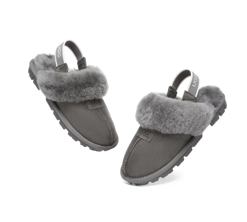 Removable Strap Slingback Slippers Suzie ll