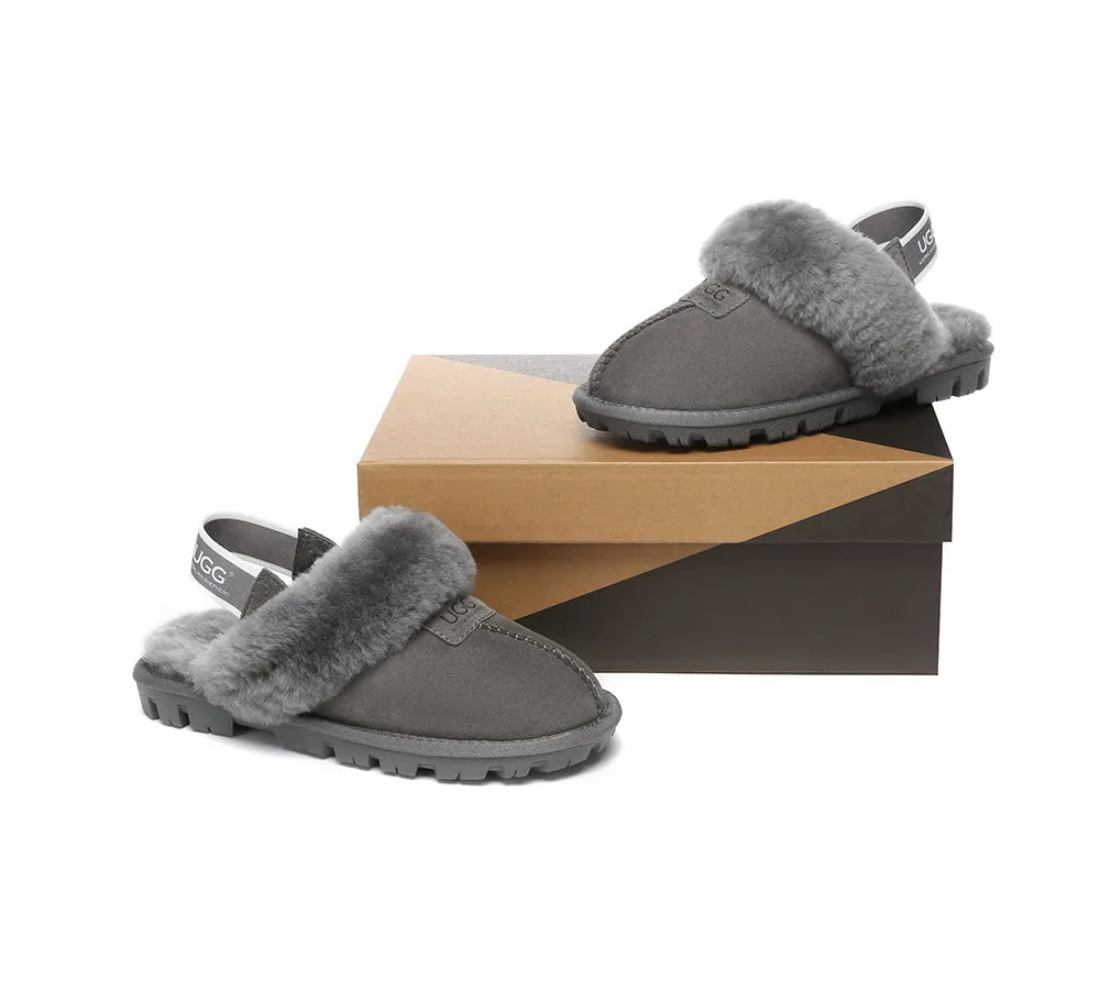 Removable Strap Slingback Slippers Suzie ll