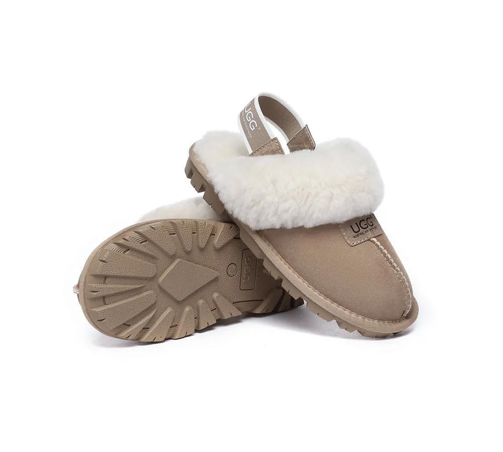 Removable Strap Slingback Slippers Suzie ll