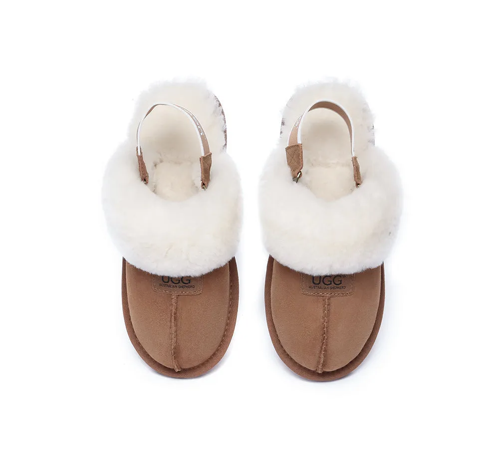 Removable Strap Slingback Slippers Suzie ll