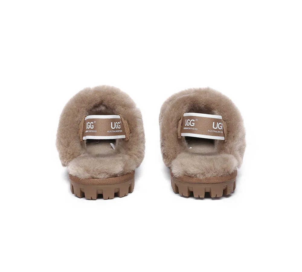 Removable Strap Slingback Slippers Suzie ll