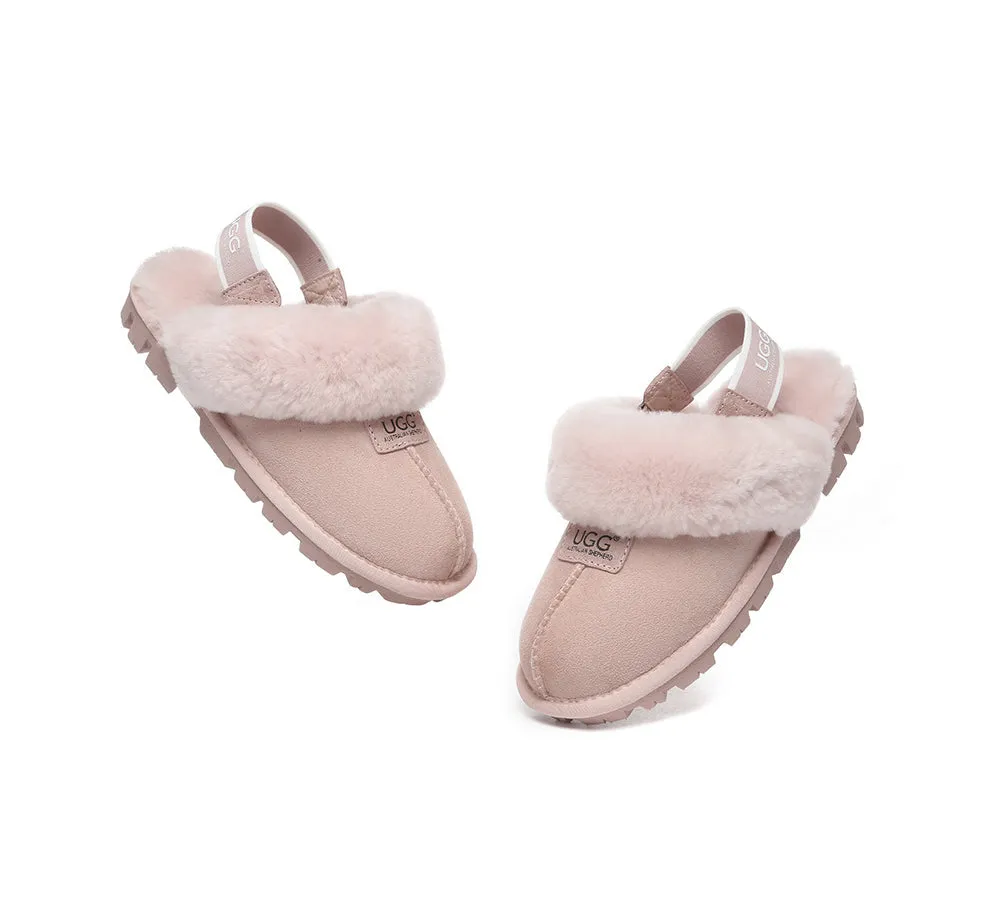Removable Strap Slingback Slippers Suzie ll
