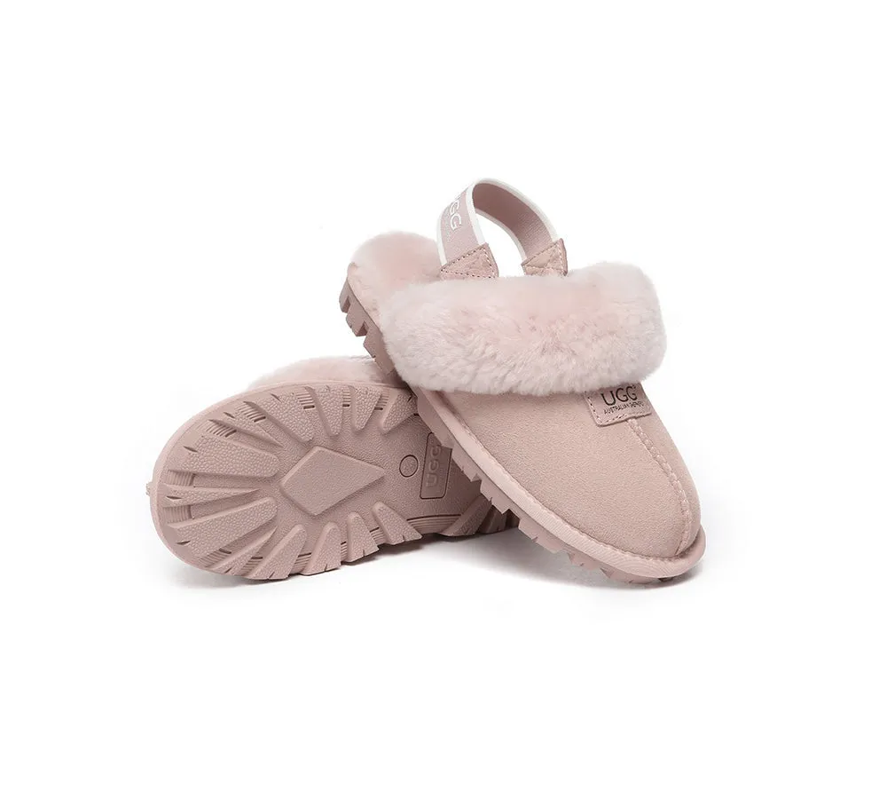 Removable Strap Slingback Slippers Suzie ll