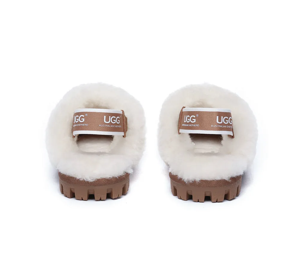 Removable Strap Slingback Slippers Suzie ll